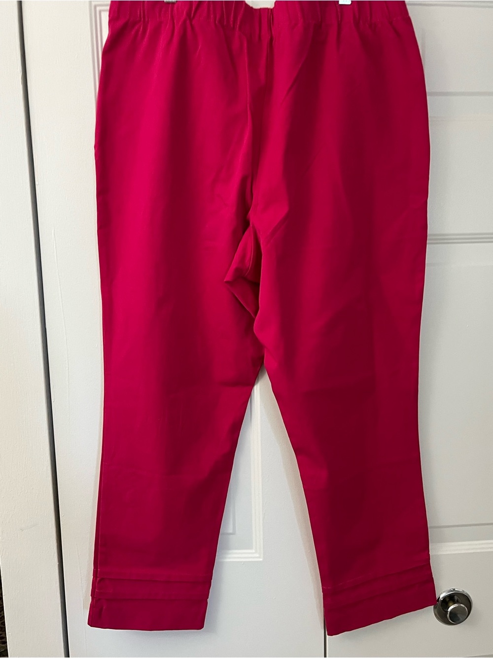 Isaac Mizrahi 18W New Pink Pull on Pants - Picture 5 of 6
